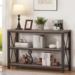 BON AUGURE Rustic Sofa Table Behind