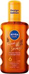 NIVEA SUN Tropical Bronze Oil Spray SPF 6 (200 ml), Sun Protection for Long-Lasting Tan without Self-Tanner, Sun Spray with Carotene Extract and Vitamin E