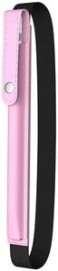 MoKo Pencil Holder for Apple Pencil Pro, Apple Pencil 1st/2nd Generation, iPencil (USB-C), PU Leather iPad Pencil Sleeve Pouch with Buckle & Elastic Band Attach to iPad Case, Flowers Pink