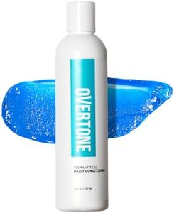 Overtone Daily Color Depositing Conditioner for All Hair: 8oz Temporary Coloring Conditioner with Shea Butter & Coconut Oil, Refresh Color & Prevent Fading, Vegan & Cruelty-Free, Vibrant Teal