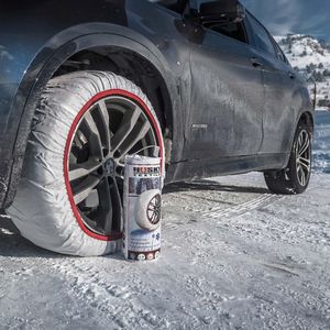 Husky XXL Textile Snow Chain – Heavy Duty Tire Traction Cover