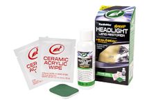 Turtle Wax TW53685 Headlight Restorer Car Headlamp Polish Cleaner Kit (New Version)