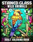 Stained Glass Wild Animals: Colorin