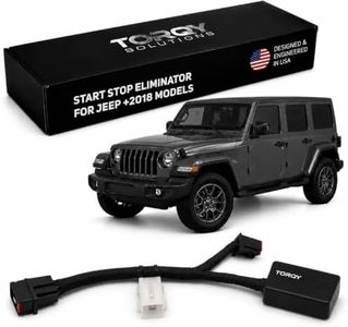 Torqy Auto Start Stop Eliminator for Jeep Wrangler JL JLU 2018-2026 & Gladiator JT 2020-2026 - Plug & Play Autostop Eliminator Memory Module - No Coding Required, No Error Codes (Not Fit 4xe)