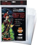 Ultra Pro E-82228 Golden Size 7-3/4 Inch X 10-1/2 Inch Resealable Comic Bags (100 PK), Cream