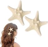 OBTANIM 2 Pcs Starfish Hair Clip Re