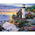 Bits and Pieces - 300 Piece Jigsaw Puzzle for Adults - Perfect Dawn - Sunrise by The Ocean 300 pc Jigsaw by Artist Laura Glen Lawson