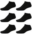 Nautica Men's Athletic Low Cut Basic Socks (6 Pack)