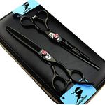 Freelander 7.0 inch Professional Hairdressing Cutting&Thinning Scissor Barber Texturizing/Blending Shears for Hairstlist or Home Use