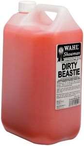 Wahl Dog Shampoo Dirty Beastie Showman Shampoo for Pets 5 Litre Concentrate/75 Litre Diluted