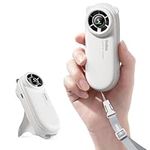 Diveblues Portable Handheld Turbo Fan Rechargeable, High-Speed Mini Turbo Fan, LED Display, Up to 8 Hours, 5 Wind Gear, Travel Hand Held Fans for Outdoor, Holiday, Gifts for Women(Turbobear)