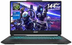 MSI Cyborg 15 Gaming Laptop, 15.6" FHD 144Hz Display, 13th Gen Intel Core i7-13620H, NVIDIA GeForce RTX 4050, 64GB DDR5 RAM, 2TB PCIe SSD, Webcam, Backlit KB, Wi-Fi 6, Windows 11 Home, Black