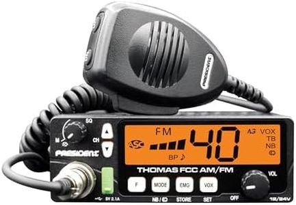 President Electronics AM/FM CB Radio