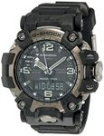 Casio G-Shock GWG-2000-1A1DR Gray IP Black Analog-Digital Dial Black Resin Strap Men's Watch Mud Resistant Barometer Altimeter G1175