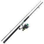 Sougayilang Catfish Rod and Reel Combo, Carbon Fibre 2.18m Boat Fishing Rod, Smooth Durable Carp Fishing Reel,Suitable for Sea Fishing Capture Giant Fish