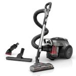 Hoover WindTunnel Bagless Corded Canister Vacuum with Powered Brush Roll, Multi-Cyclonic No-Loss-of-Suction, Multi-Surface & Above-Floor Cleaning, SH40500CA