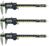 Mitutoyo 500-196-30 Pack of 3 Standard Digital Caliper Series 500 0-150mm (0-6")