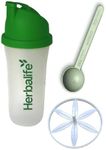 Herbalife Shaker Bottle 13.5-Ounce(400ml) with Blender and Herbalife Spoon 1 pack