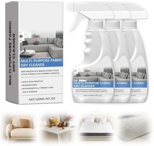 PVZXR Fabric Sofa Cleaner, Carpet & Upholstery Stain Cleaner Spray Expert Stain and Odor Remover – Pet & Kid Safe Rug Cleaner, Fast-Drying, Formula for Carpets, Rugs & Fabric (3PCS)