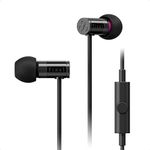 Final Audio E1000C In-Ear Monitor Dynamic Headphones With Interchangeable Ear Tips,Wired,Black