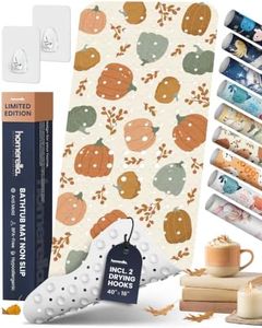 homerella Cozy Fall Non-Slip & Anti-Mold Bathtub Mat for Baby & Kids 40x16
