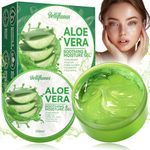 Bellifluous Aloe Vera Gel, Pure Aloe Vera Gel 300ml, Soothing & Hydrating Aloe Vera Cream Gel Moisturiser for Face Hair Skin, After Sun Care Sunburn Cream, Natural Organic Aloe Vera Dry Skin Hydration