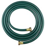 Darnassus PVC Garden Hose 1/2 Inch Green Heavy Duty Water Hose with Solid Brass Fittings,No Leaking, Flexible, for Outdoors,Lawns,Patio (10 FT, Green)