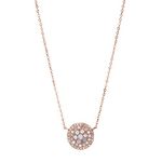 Fossil Two Tone Necklace JF01740791 For Women