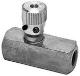 Buyers Products F800S Flow Control Valve (Valve, Flow Control 1/2In Steel), Black