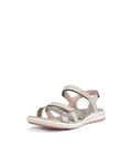 Ecco Cruise Ii, Women’s Hiking Sandals, (Silver Grey/Gravel/Rose Dust), 6 UK (39 EU)