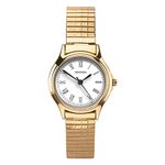 Sekonda Classic Ladies Watch with White Dial and Gold Expanding Bracelet 2702