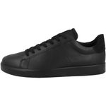 ECCO Men's Street Lite Retro Sneaker, Black/Black, 10-10.5