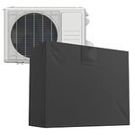 Mini Split Air Conditioner Cover for Outdoor Condenser 32.2 x 13.7 x 22.8 inches Split AC Cover for Outside Units Dust-Proof Waterproof Split Air-Conditioning Unit Protection Cover Winter Anti-Snow