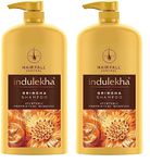 Indulekha Bringha Shampoo 1L|| Proprietary Ayurvedic Medicine for Hairfall|| 1L (Pack of 2)