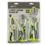 APEX TOOL GROUP-Asia 213182 Master Mechanic 3 Piece Locking Plier Set