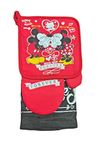 Mickey Minnie and Stitch Character Collection -3 Piece Set of Oven Mitts, Pot Holders, and Dish Towel - Kitchen Decor and Essential Accessories for Lilo and Stitch Fans (1, Mickey and Minnie Love)