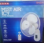 USHA Mist Air Icy 400MM wall fan With Remote