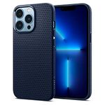 Spigen Liquid Air Back Cover Case Compatible with iPhone 13 Pro (TPU | Navy Blue)