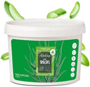 Gel de Aloe Vera 100% Puro Natural, Hidratante Corporal y Facial, After Sun, After Shave, Acondicionador Cabello, Calmante Piel, Cuidado Post Depilación, Cultivo Ecológico Español 1000 ml