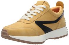 DV Dolce Vita Women's Bynx Sneaker, Mustard, 7