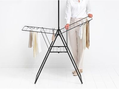 Brabantia HangOn Drying Rack 20m – Black Indoor Laundry Airer