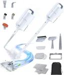 LABIGO 10-in-1 Steam Mop with Detachable Handheld Steamer, 350ml Tank, 10s Heat-Up, 248°F Steam Cleaner, 2-Level Control and Swivel Head for Floors, Carpets, Tiles - Lightweight and Multi-Surface