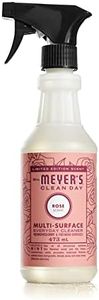 Mrs. Meyer's Clean Day Multi-Surface Cleaner Spray, All-Purpose Cleaner Solution for Countertops, Floors, Walls and More, Limited Edition Rose Scent, 473 mL Spray Bottle