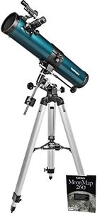 Orion SpaceProbe II 76mm Equatorial Reflector Telescope for Astronomy Beginners. Ideal Telescope for Adults & Family Stargazing, Moon, Planets & Stars