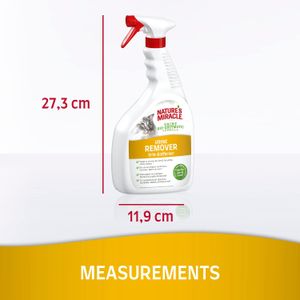 Nature's Miracle Cat Urine Remover, 946ml – Odor Eliminator