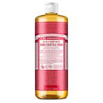 Organic Castile Liquid Soap Rose Dr. Bronner's 32 oz Liquid