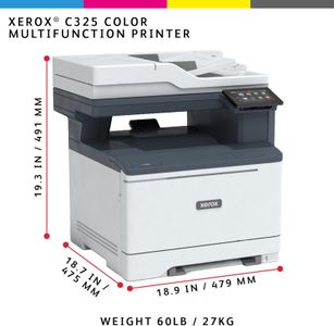 Xerox C325dni Wireless Color Laser Printer – Duplex, Wi-Fi