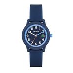 Lacoste Analogue Quartz Watch for Kids with Navy Blue Silicone Bracelet - 2030043