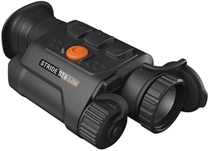 RIX Stride ST6 Lite 640 Thermal Monocular – Helmet‑Mounted 1x, Compact & Versatile Night Vision, Handheld & Vehicle Use, Wide FOV