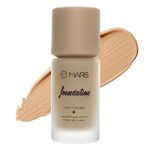 MARS High Coverage Liquid Matte Foundation | Blemish Free & Blendable Foundation for Makeup (40ml) (SHADE-06)